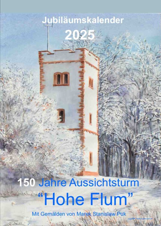 Deckblatt Jubiläumskalender 2025 Marek Puk